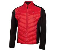 Calvin Klein Mens Frontera Hybrid Golf Jacket - Red - S