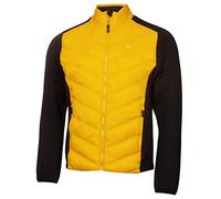 Calvin Klein Mens Frontera Hybrid Golf Jacket - Mustard - L