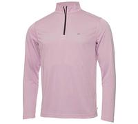 Calvin Klein Mens Harlem 1/4 Zip Pullover - Purple - XL