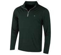 Calvin Klein Mens Harlem 1/4 Zip Sweater - Evergreen - XXL