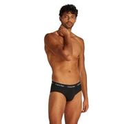 Calvin Klein Men's HIP BRIEF 3PK 0000U2661G Hip Brief, Multi (BLACK BODIES W/BLUE SHADOW/SUPREME), L