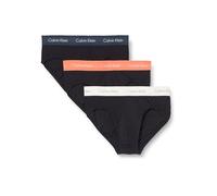 Calvin Klein Men's HIP BRIEF 3PK 0000U2661G Hip Brief, Multi (BLACK BODIES W/INK/CORAL POP/SNOW), S