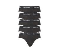 Calvin Klein Men's Hip Brief 5Pk, BLACK W. BLACK WB, S
