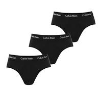 Calvin Klein Men's Hip Briefs, Black W. Black Wb, XL