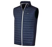 Calvin Klein Mens Hybrid Insulate Gilet - Navy/Navy - XXL
