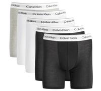 Calvin Klein Men's Icon Boxer Brief - 5 Pack Black/White/Grey Heather