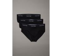 3 Pack Icon Hip Briefs Black L