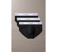 Calvin Klein 3-Pack Briefs Icon Cotton Stretch, Black/White - Medium