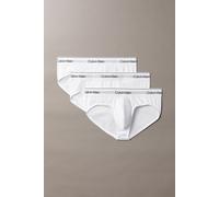 Calvin Klein Men's Icon Cotton Hip Brief 3Pk White | Size: XL Calvin Klein White XL