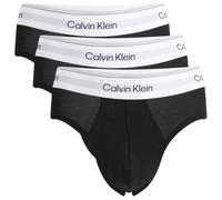 Calvin Klein Men's Icon Hip Brief - 3 Pack Black/White