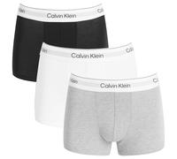 Calvin Klein Men's Icon Low Rise Trunk - 3 Pack Black/White/Grey Heather