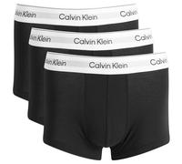 Calvin Klein Men's Icon Low Rise Trunk - 3 Pack Black/White Medium