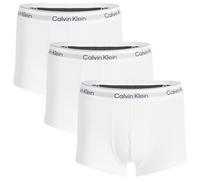Calvin Klein Men's Icon Low Rise Trunk - 3 Pack White XS