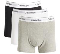 Calvin Klein Men's Icon Relaxed Dart Trunk - 3 Pack Black/White/Grey Heather XS