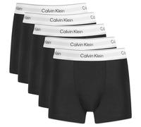 Calvin Klein Men's Icon Relaxed Dart Trunk - 5 Pack Black