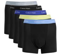 Calvin Klein Men's Icon Trunk - 5 Pack Black/Blue/Green