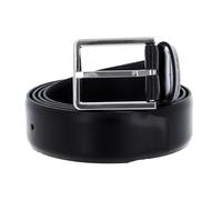 Calvin Klein Bombed belt leather black 115 cm
