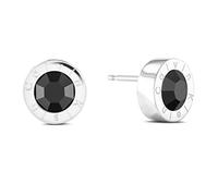 Calvin Klein Men's LATCH Collection Stud Earrings in Stainless Steel Embellished with Crystals - 35000264
