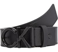 Calvin Klein Men's Leather Belt, Black (Ck Black), 45,3 inches