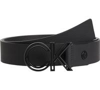 Calvin Klein Men's Leather Belt, Black (Ck Black Smooth), 51,2 inches