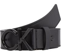 Calvin Klein Mens Leather Belt Black CK Designer Casual Formal 100cm