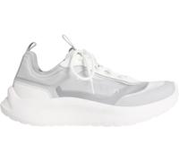 Calvin Klein Men's Light Eva Runner Mesh HM0HM02147 Low Top, White (Bright White/Pearl Grey/Silver), 6.5