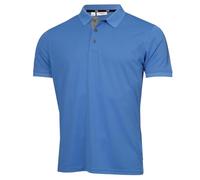 Calvin Klein Men's Liquid Touch Polo Stripe with Uv-Protection Shirt