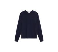Calvin Klein Men's Long Sleeved Merino Wool Crew Neck Jumper Blue | Size: 2XL Calvin Klein Blue 2XL