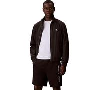 Calvin Klein Men's Lounge Shorts Terry Graphic with Insert Pockets, Black (Black), M