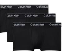 Calvin Klein Men's LOW RISE TRUNK 3PK Low Rise Trunk, BLACK (3 BLACK), 4XL