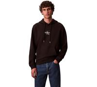 Calvin Klein Men's LS EU 350TERRY MICRO MONOLOGO HO LV04RD243GUB1003 Sweatshirts, BLACK, M