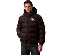Calvin Klein Men's Ls Ltwt Nylon Padded Hooded Puff Lv04rg513g Jackets (pack of 1)