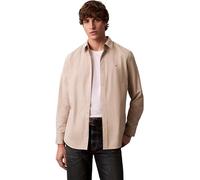 Calvin Klein Men's LS Solid Oxford Classic Shirt LV140EM125 Other Shirts, Brown (Ancient Marble), M