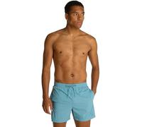 Calvin Klein Men's Medium Drawstring Mid Length Swim Shorts, Blue (Adriatic Blue), L