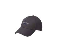 Calvin Klein Men's Monologo Embroidery Baseball Cap India Ink in Black Calvin Klein Black One Size