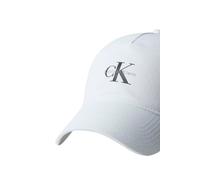 Calvin Klein Men's Monologo Printed Baseball Cap Bright White Calvin Klein White One Size