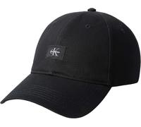 Calvin Klein Men's MONOLOGO Woven Patch BB Cap LV04D5077G Cap, Black (Black), One Size