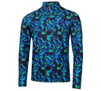 Calvin Klein Mens Newport Half Zip Sweater - Brushstroke Print - L