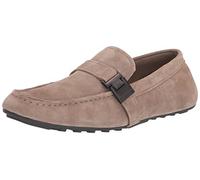 Calvin Klein Men's Oscar Driving Style Loafer, Taupe Suede, 10.5 UK