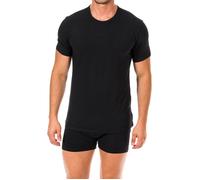 Calvin Klein Men's 2-Pack Modern Cotton Lounge T-Shirts, Black - Size: Regular/40