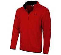 Calvin Klein Mens Polar Fleece 1/2 Zip Sweater - Red - XXXXXL