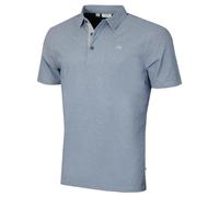 Calvin Klein Mens Prep Campus Oxford Polo Shirt - Denim Blue - XXXXL