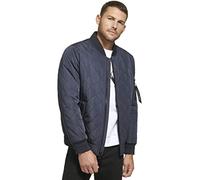 Calvin Klein Men's Quilted Zipper Detail Jacket, Flight True Navy, S