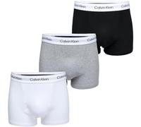 Calvin Klein Mens 'Relaxed Dart' Trunks - Icon Cotton Stretch (3-Pack) - MP1 - L