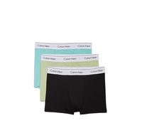 Calvin Klein Mens 'Relaxed Dart' Trunks - Icon Cotton Stretch (3-Pack) - VRB - M