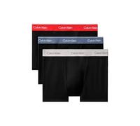 Calvin Klein Mens 'Relaxed Dart' Trunks - Icon Cotton Stretch (3-Pack) - YQO - XL