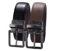 Calvin Klein Men's Reversible Belt Black/Brown Large (38-40)