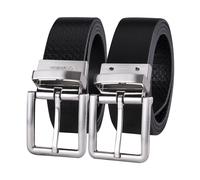 Calvin Klein Men's Reversible Belt Dark Black/Dark Black Large (38-40)