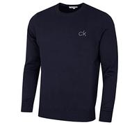 Calvin Klein Mens Round Neck Sweater - Navy - XXL