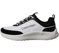 Calvin Klein Men's Light Eva Runn Ess Laceup Ny-Su HM0HM02342 Low Top, Black (Black/Bright White), 10